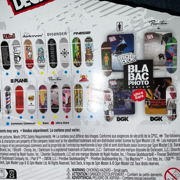 Tech Deck * Series 3 * Toy Machine * Yellow And Black *  Brand New * Sealed - Picture 9 of 16